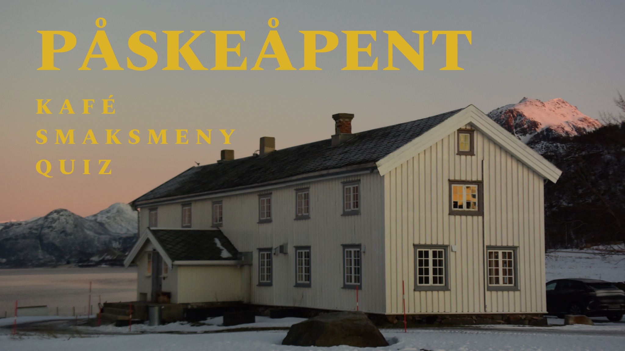 Kvitnes Gård Facebook ad: Påske på Kvitnes Gård