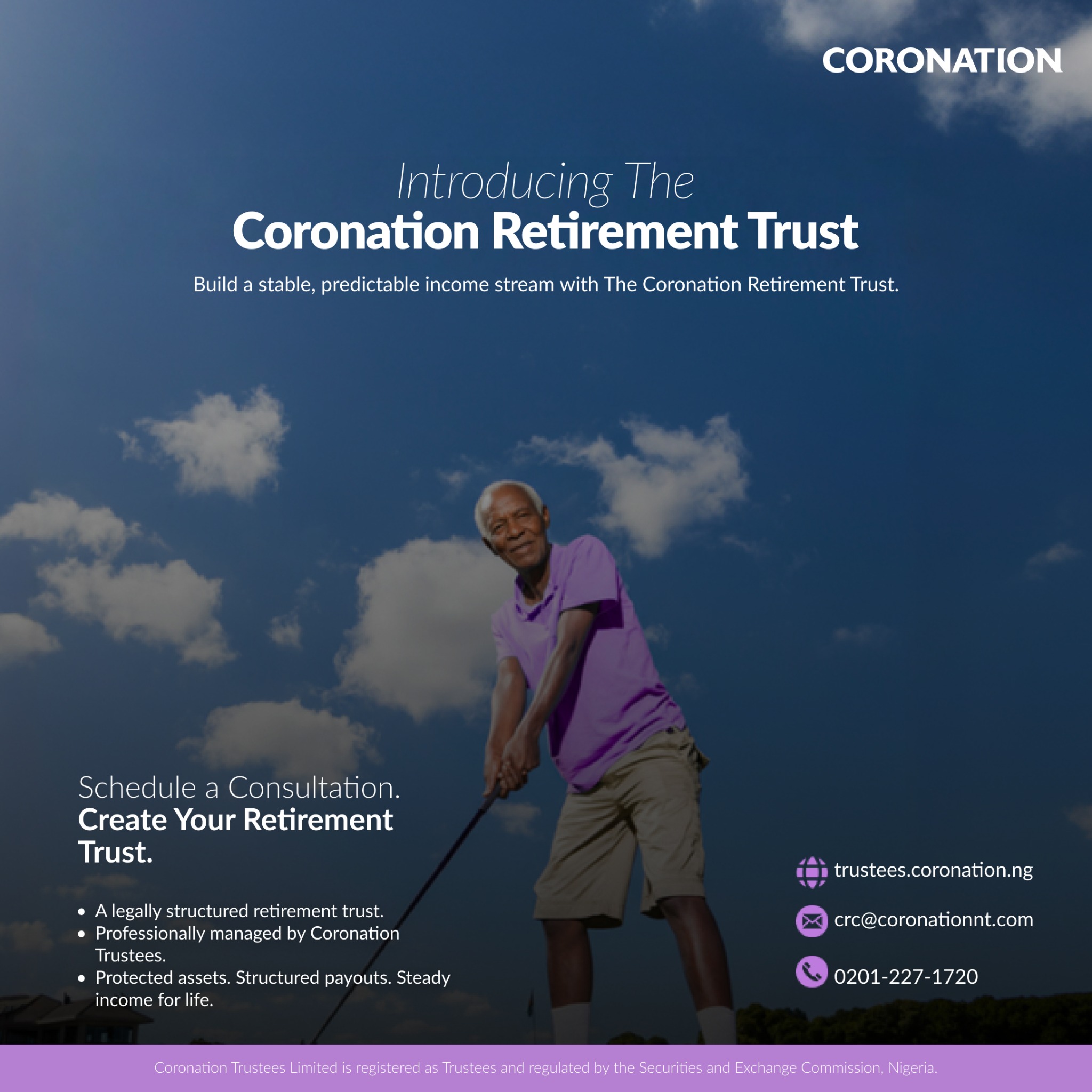 Coronation Group Facebook ad