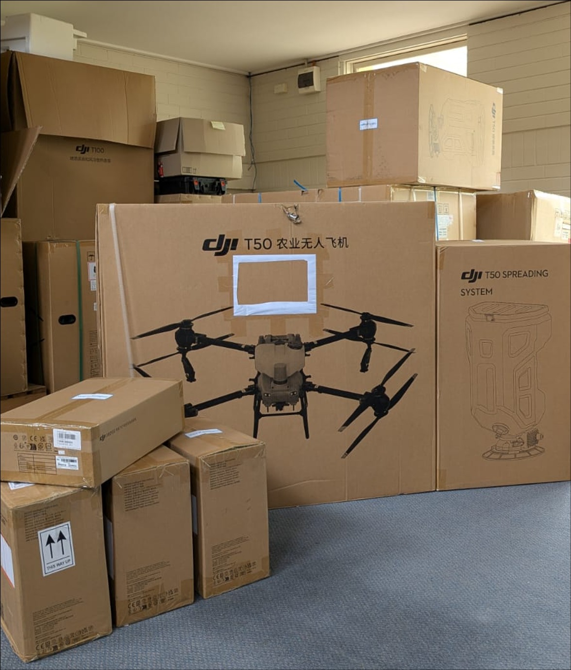 Nick Smith Facebook ad: DJI T50 Spray Drone