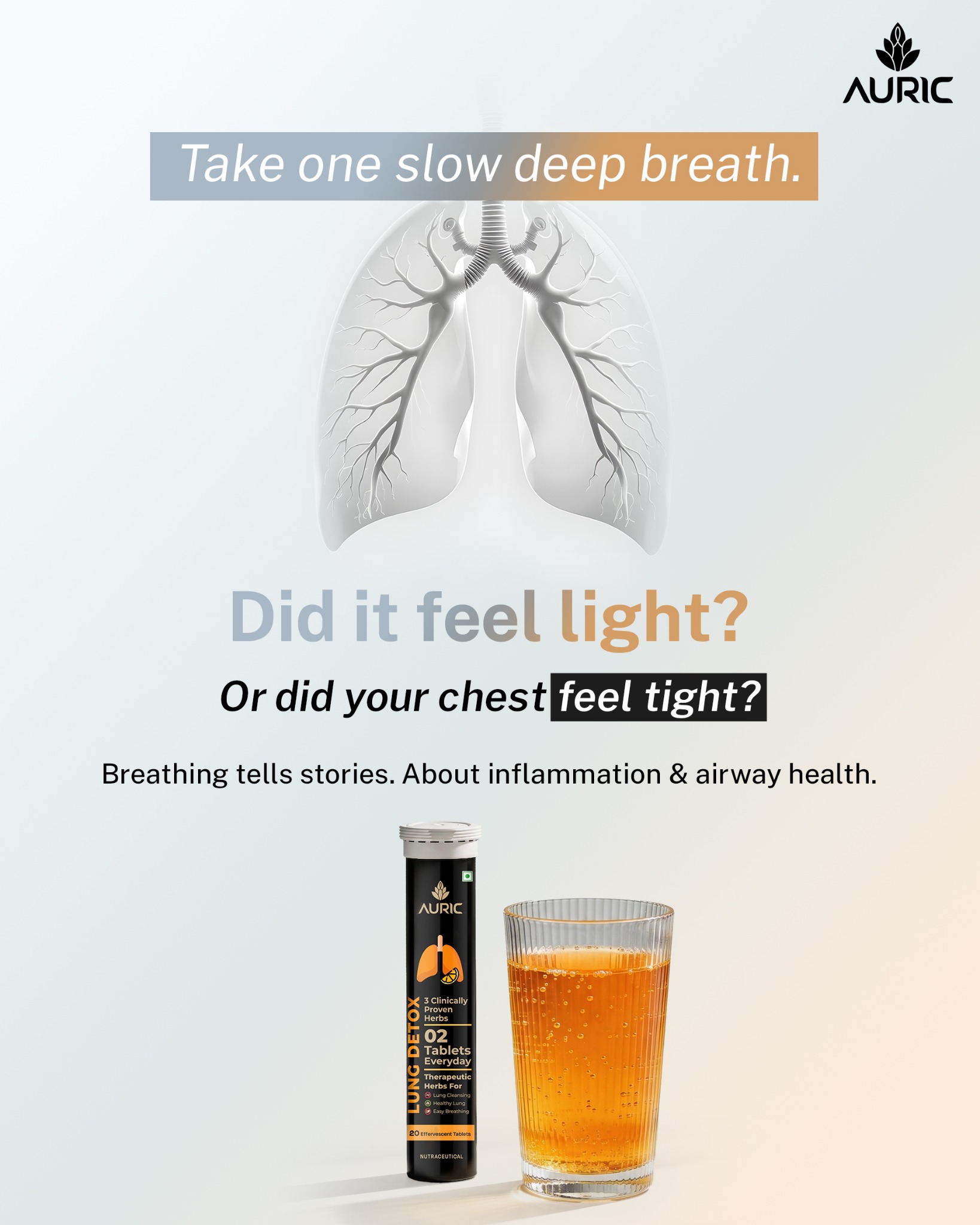 Auric Performance Booster Facebook ad