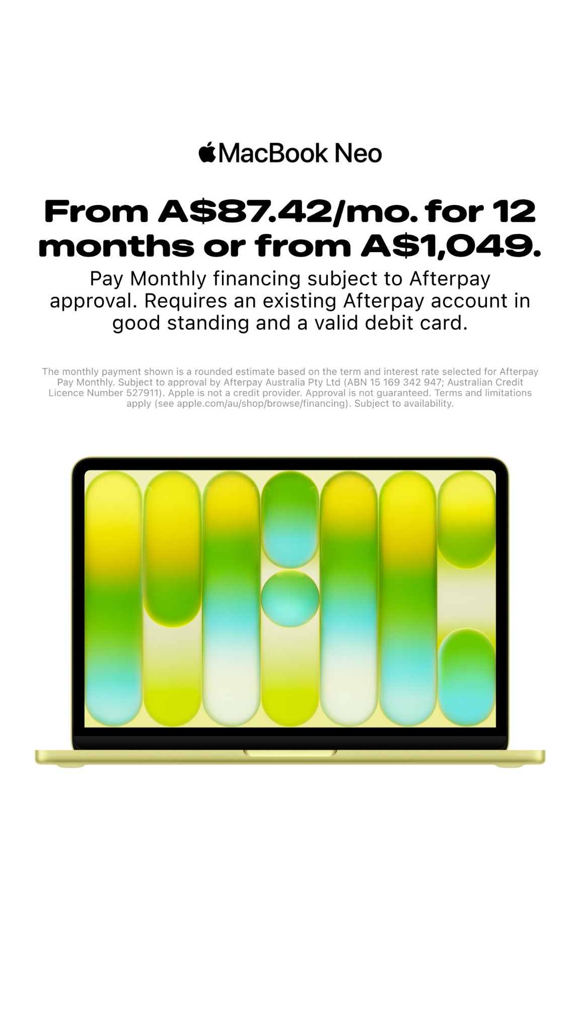 Apple Facebook ad