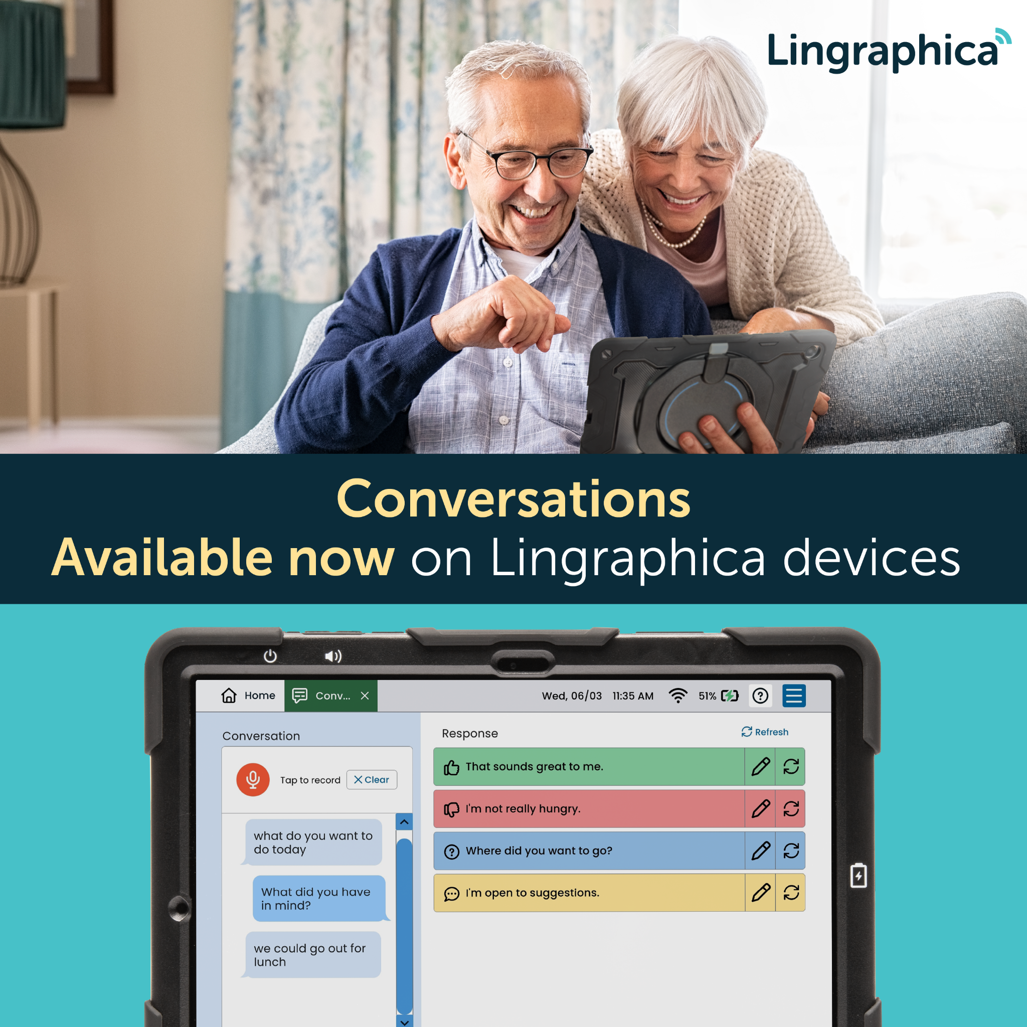 Lingraphica Facebook ad
