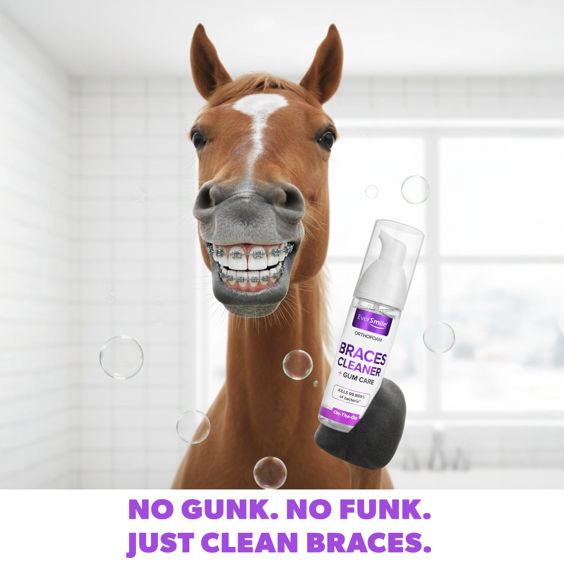 Eversmilewhite Facebook ad: Getting your teen to brush with braces?