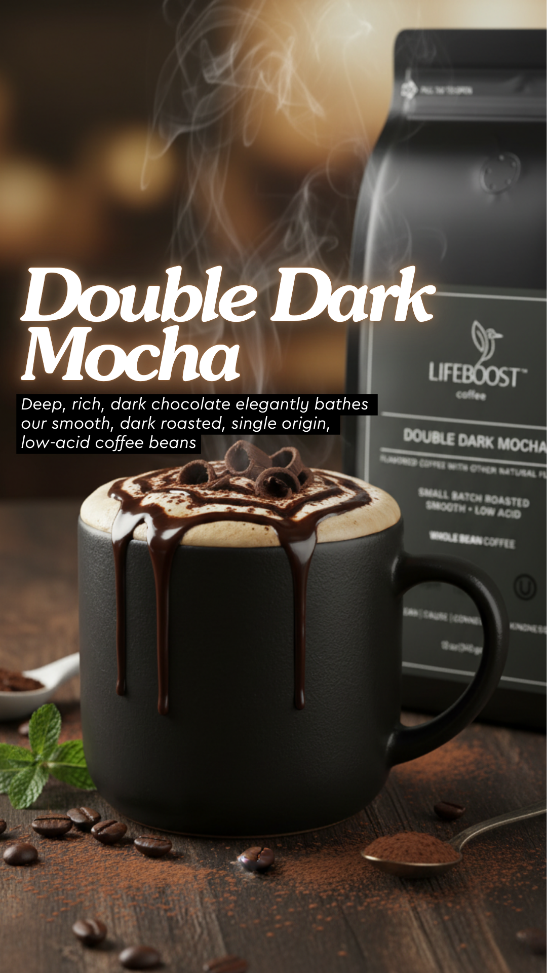 Lifeboost Coffee Facebook ad