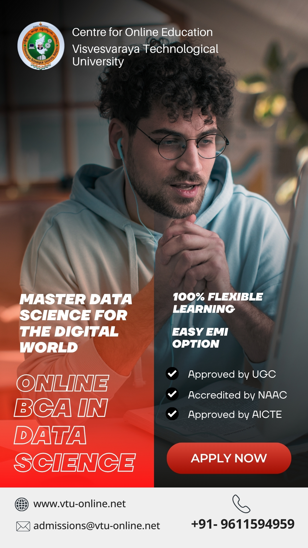 VTU Online : Center for Online Education Facebook ad