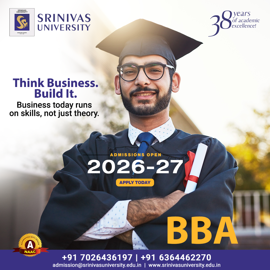 Srinivas University Facebook ad