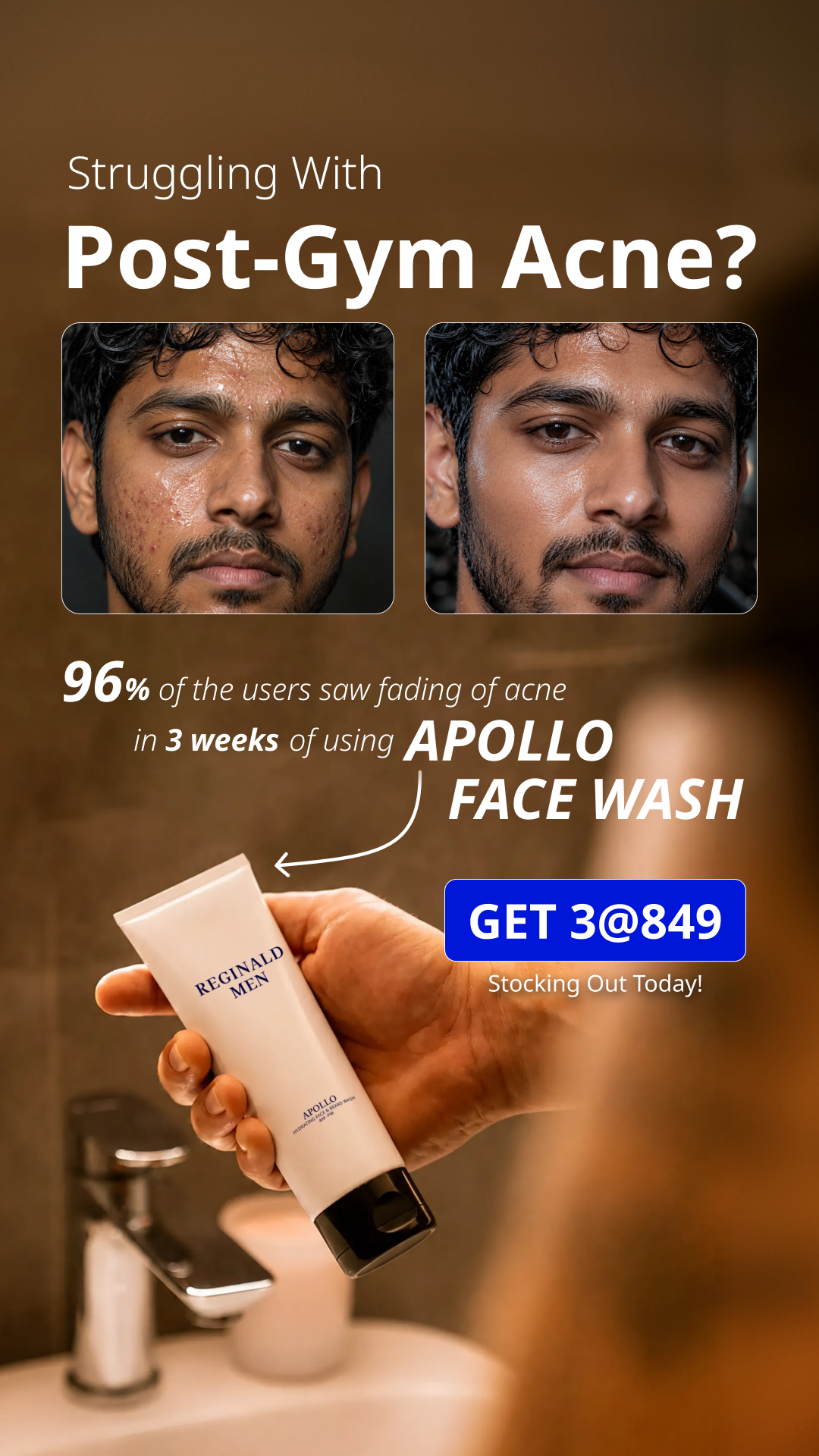 Reginald Men Facebook ad