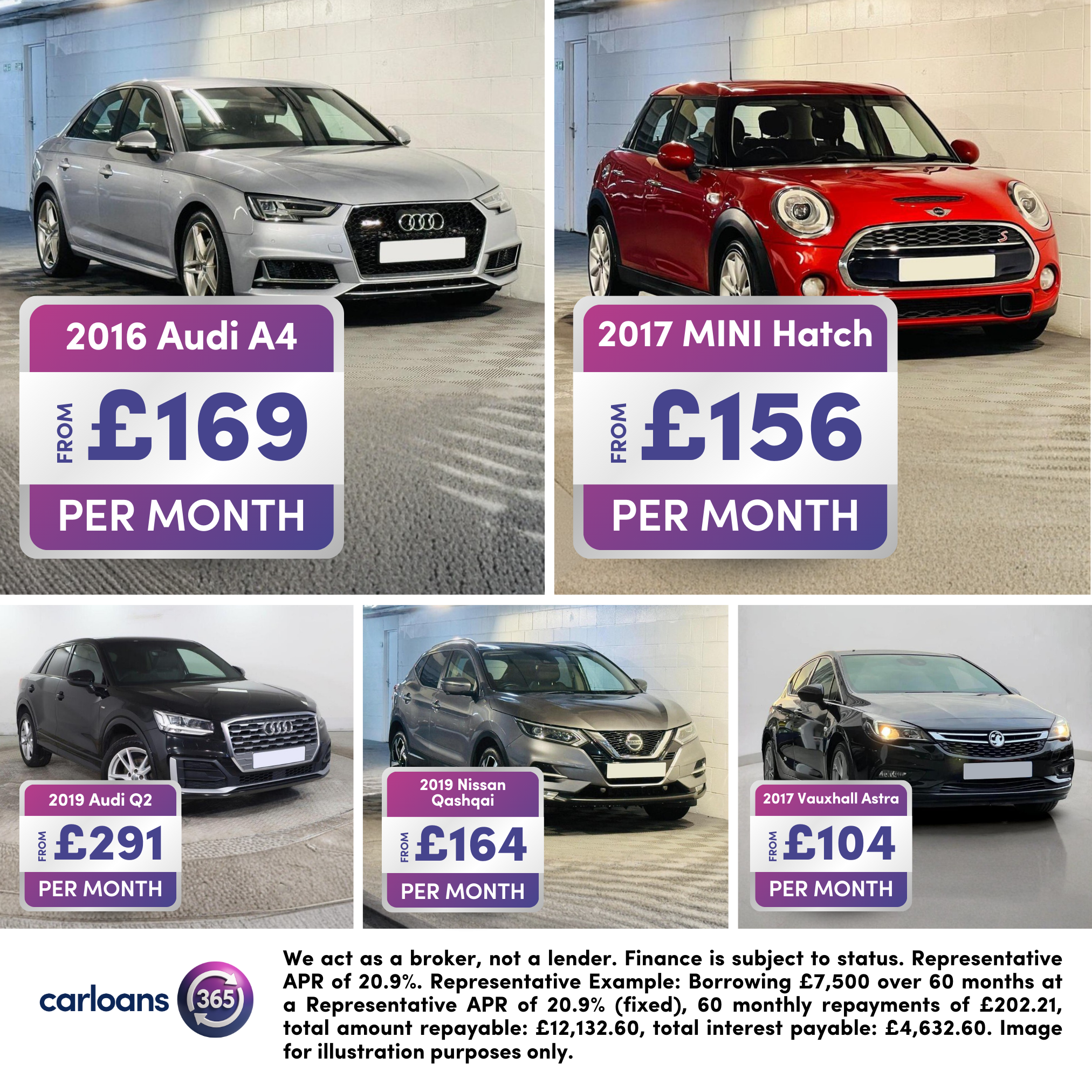 Carloans 365 Facebook ad