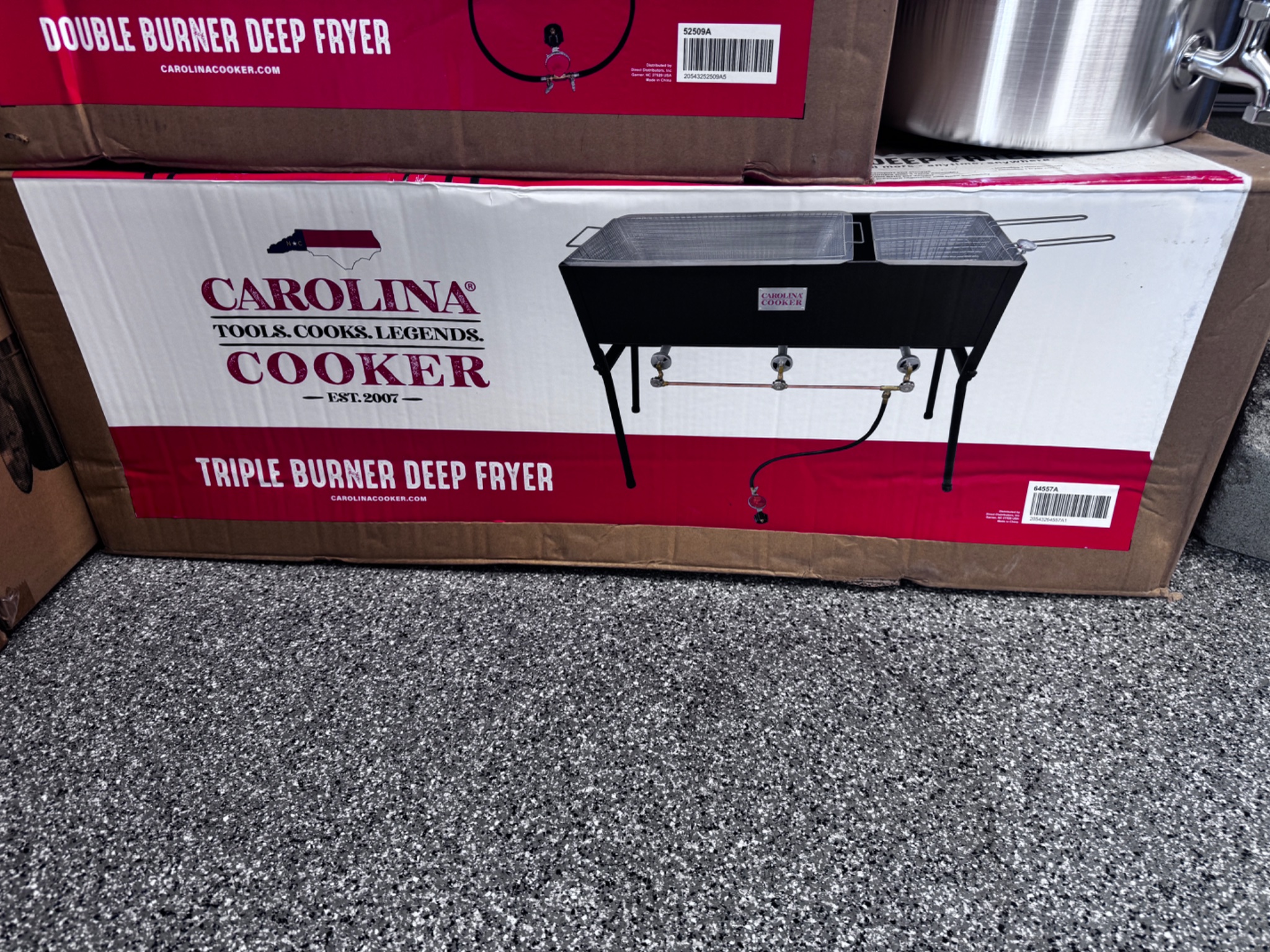 Billy King Facebook ad: Carolina Cooker Triple Burner Deep Fryer
