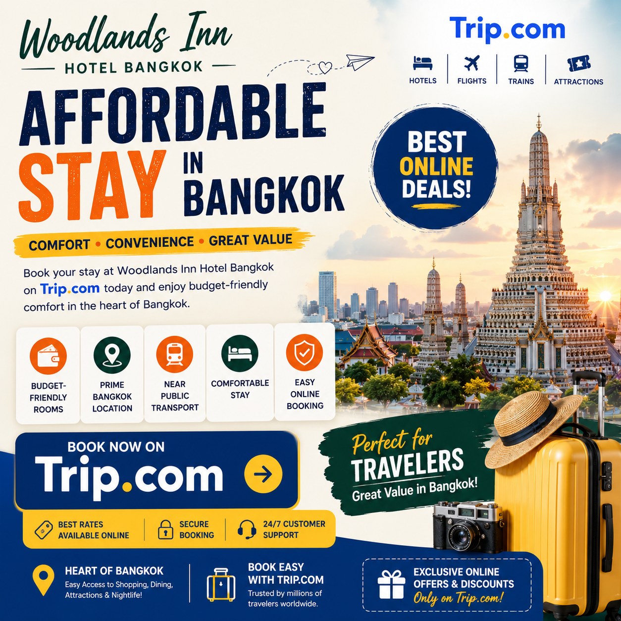 Woodlands Inn Hotel & Indian Restaurant Facebook ad: Woodlands Inn (Bangkok) - 2026 Prices, Reviews & Deals |…