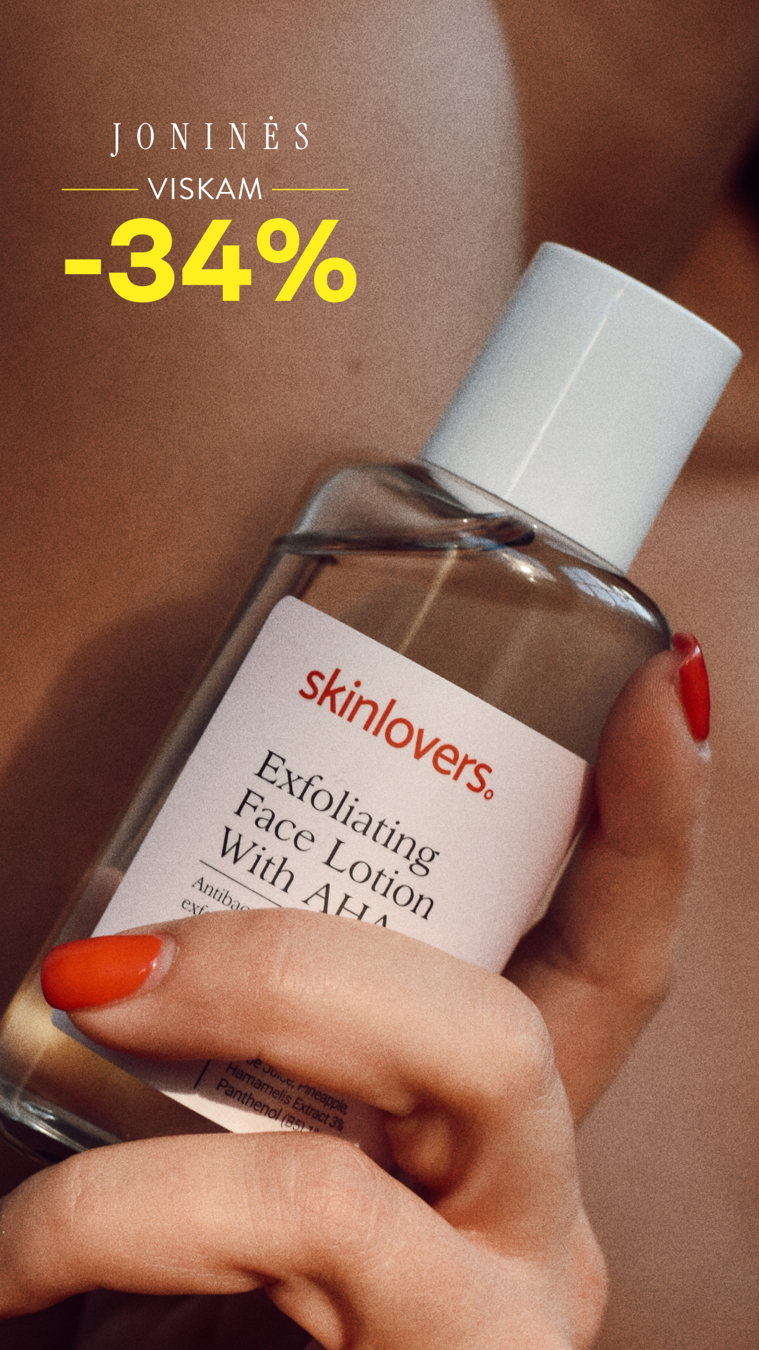 Skinlovers Facebook ad