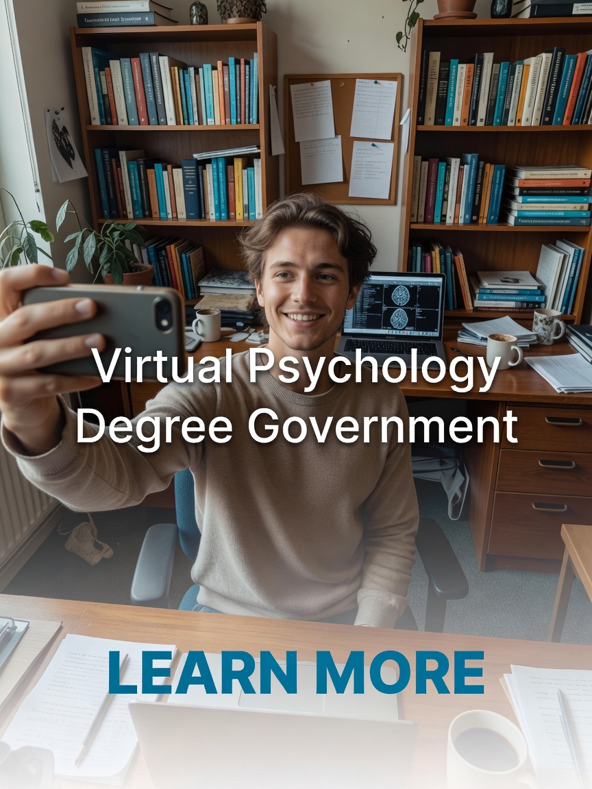GuideWise Daily Facebook ad: Virtual Psychology Degree Government Info