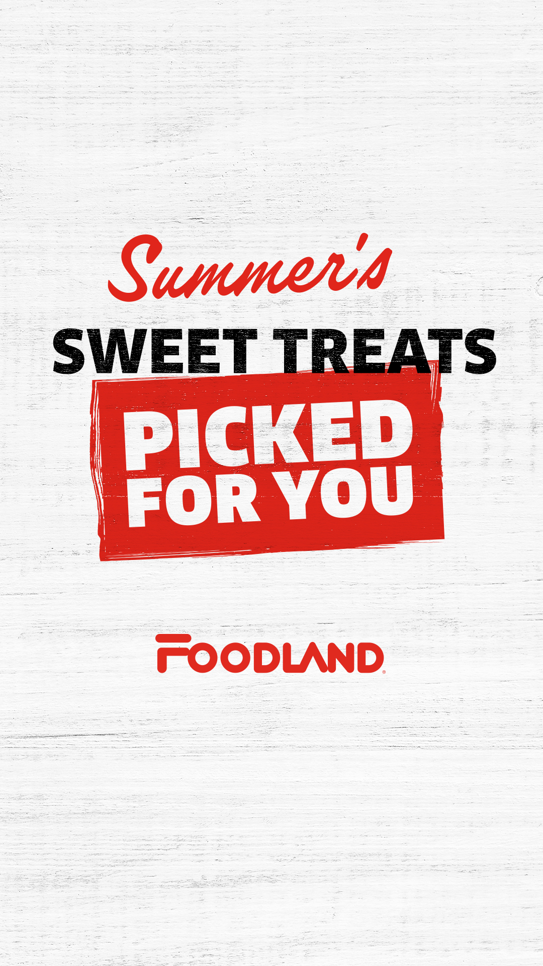 Foodland Facebook ad