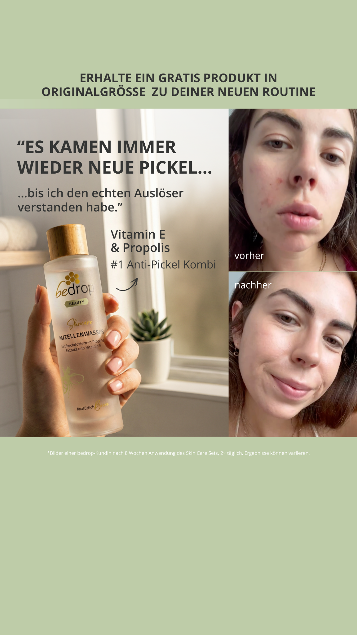 Bedrop #natürlichbiene Facebook ad