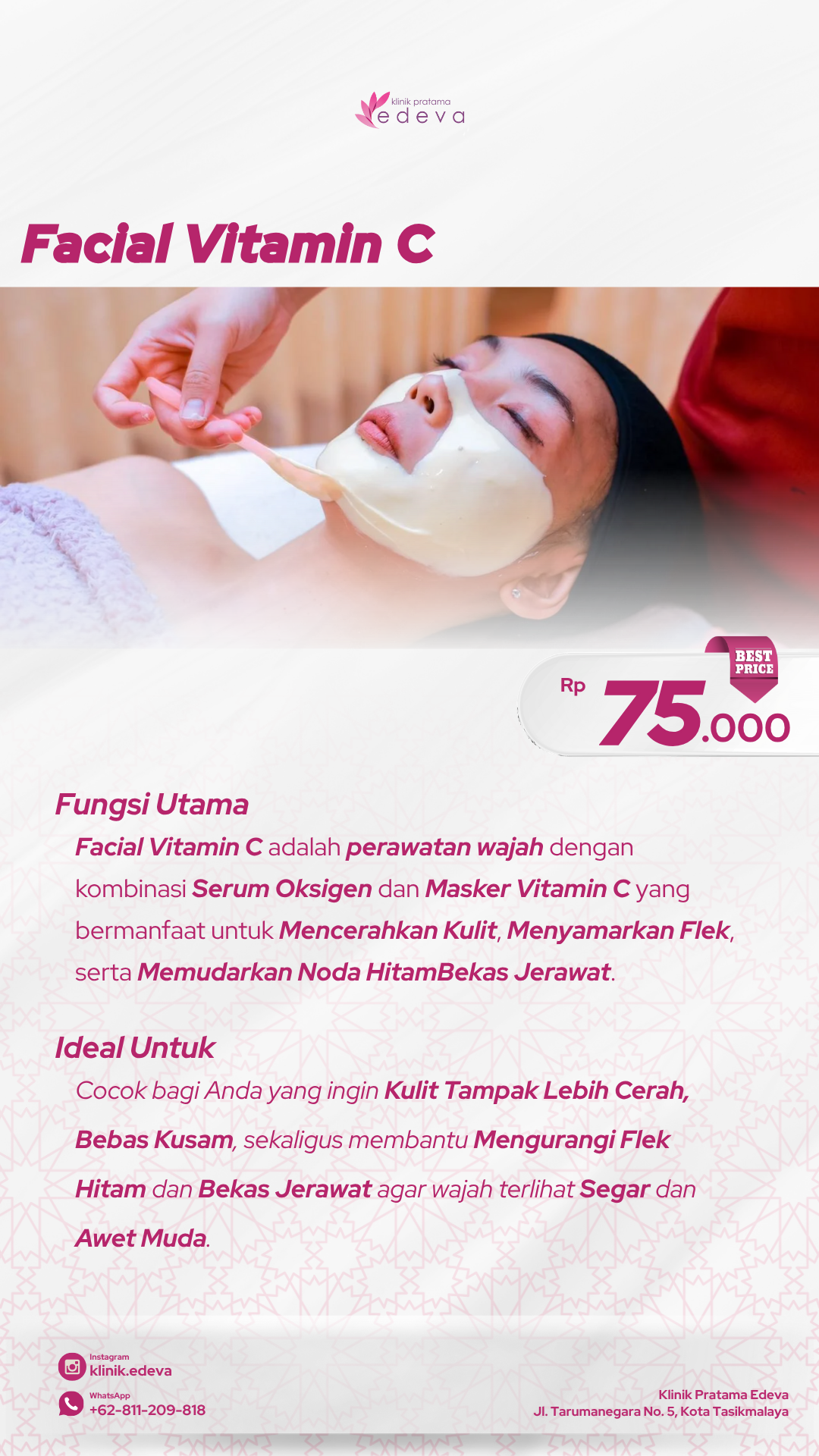 Klinik Edeva Facebook ad