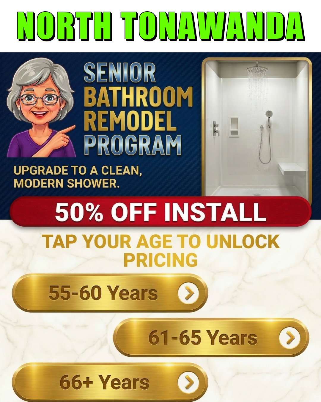 Wonder Windows & Bath Facebook ad from Mar 22, 2026