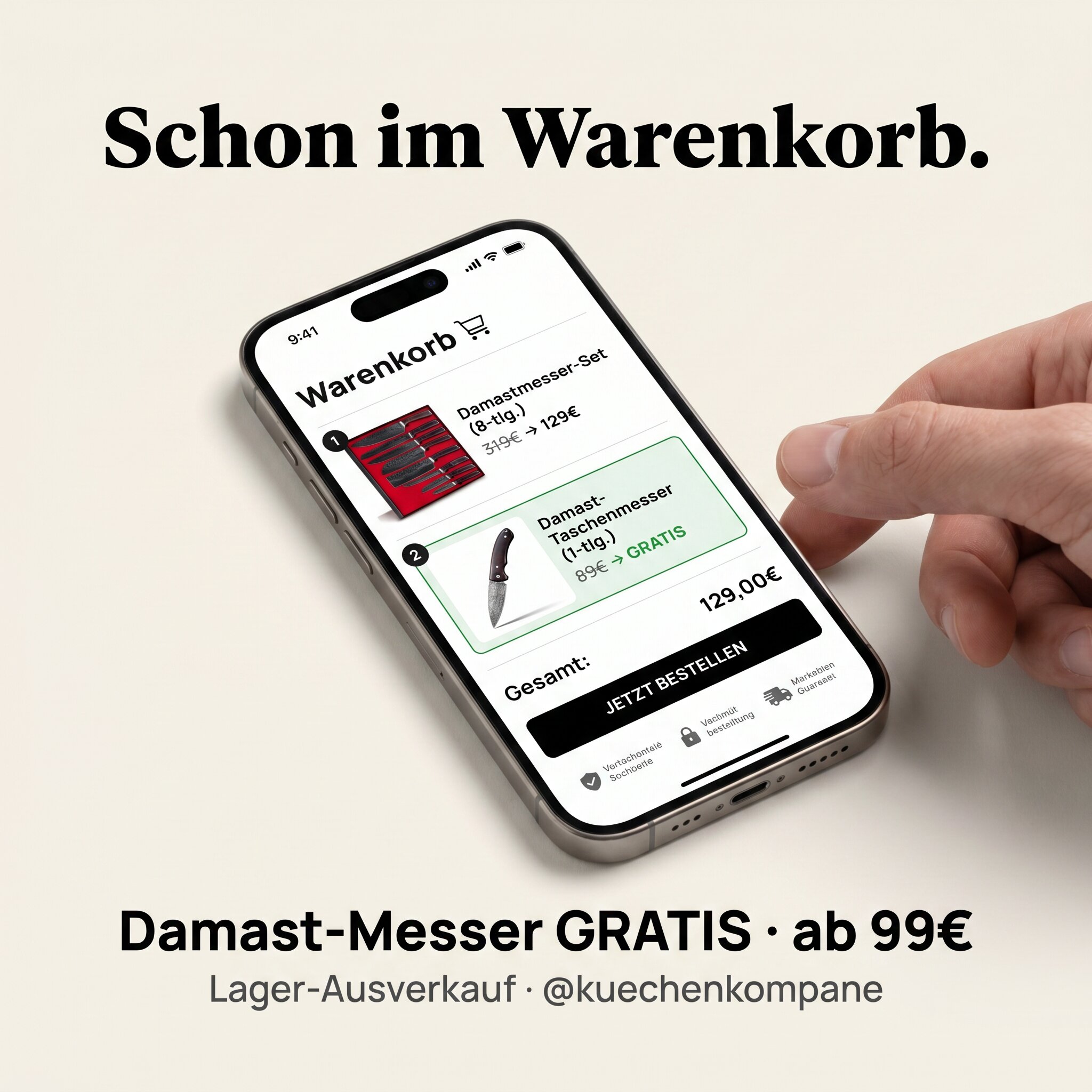 Küchenkompane Facebook ad