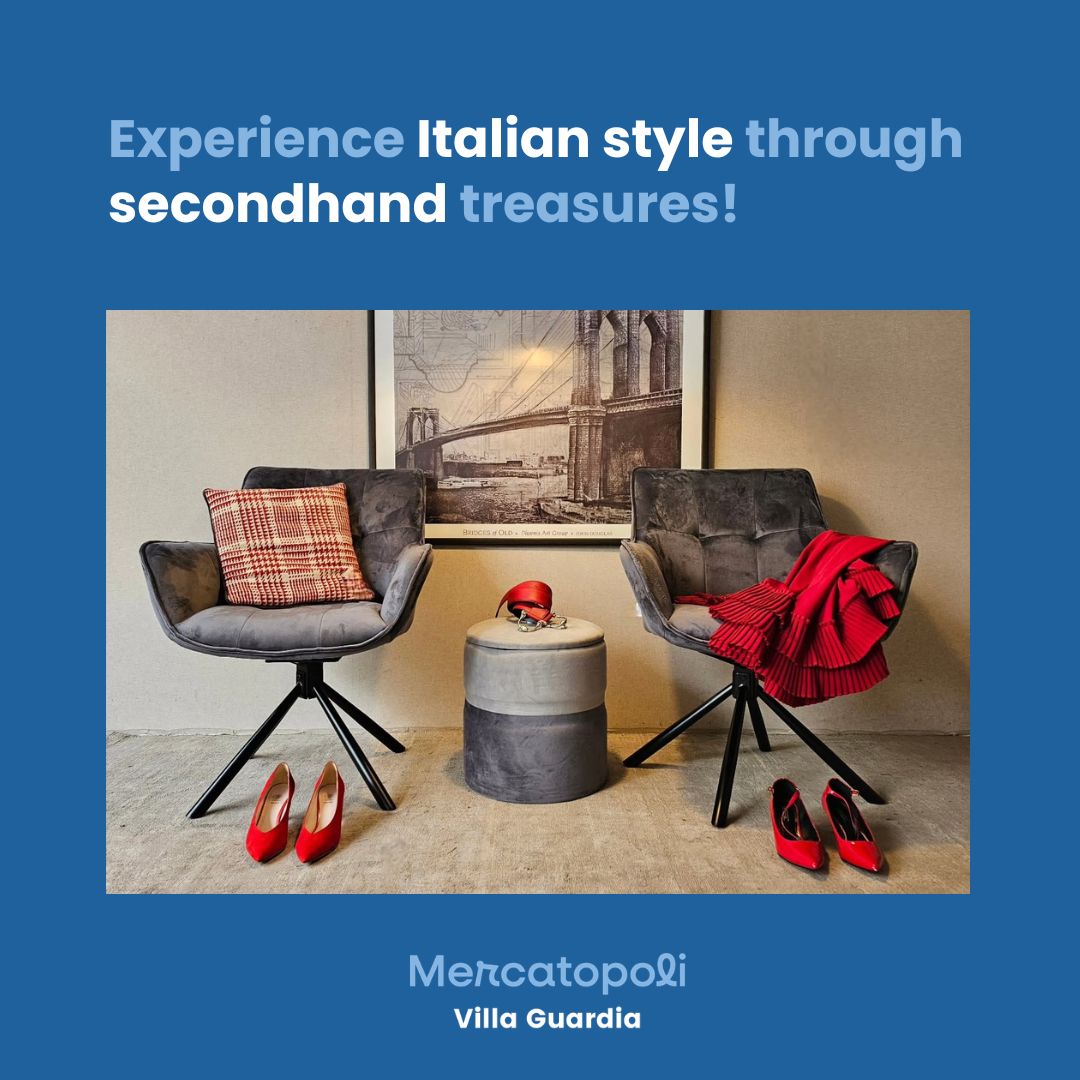 Mercatopoli Villa Guardia Facebook ad: Visiting Lake Como and love unique finds?