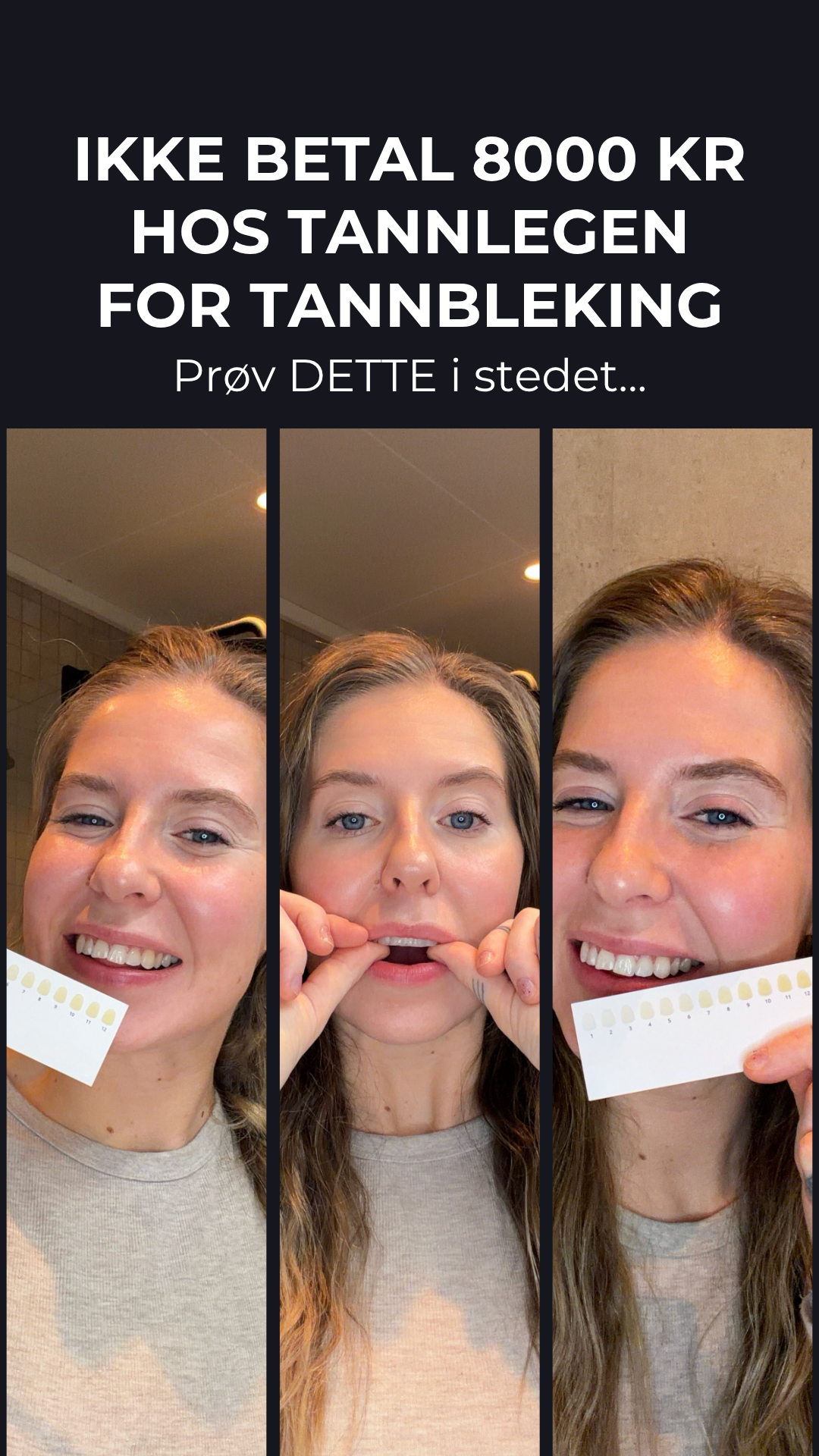 ProWhitening Facebook ad
