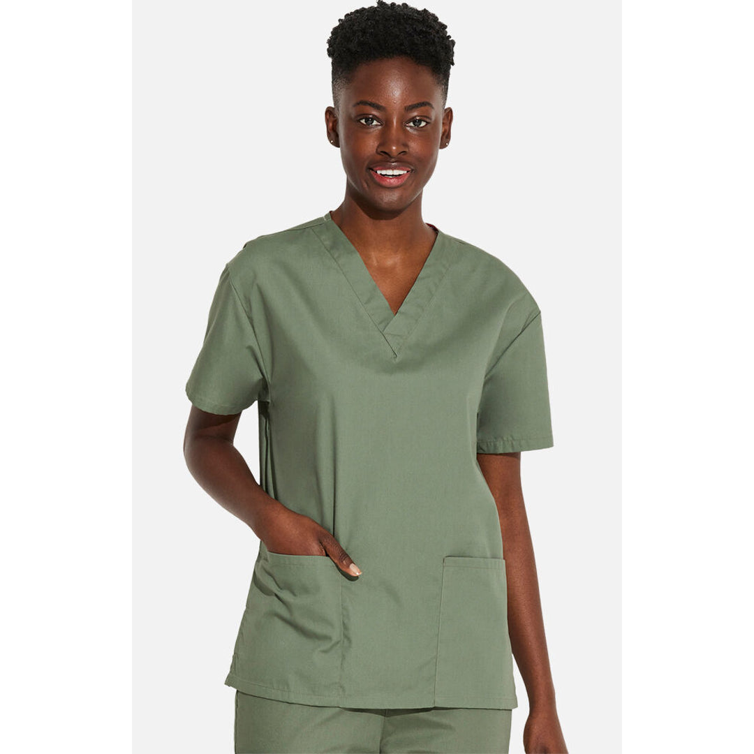 allheart Facebook ad: From classic V-necks to zip collars, find scrub…