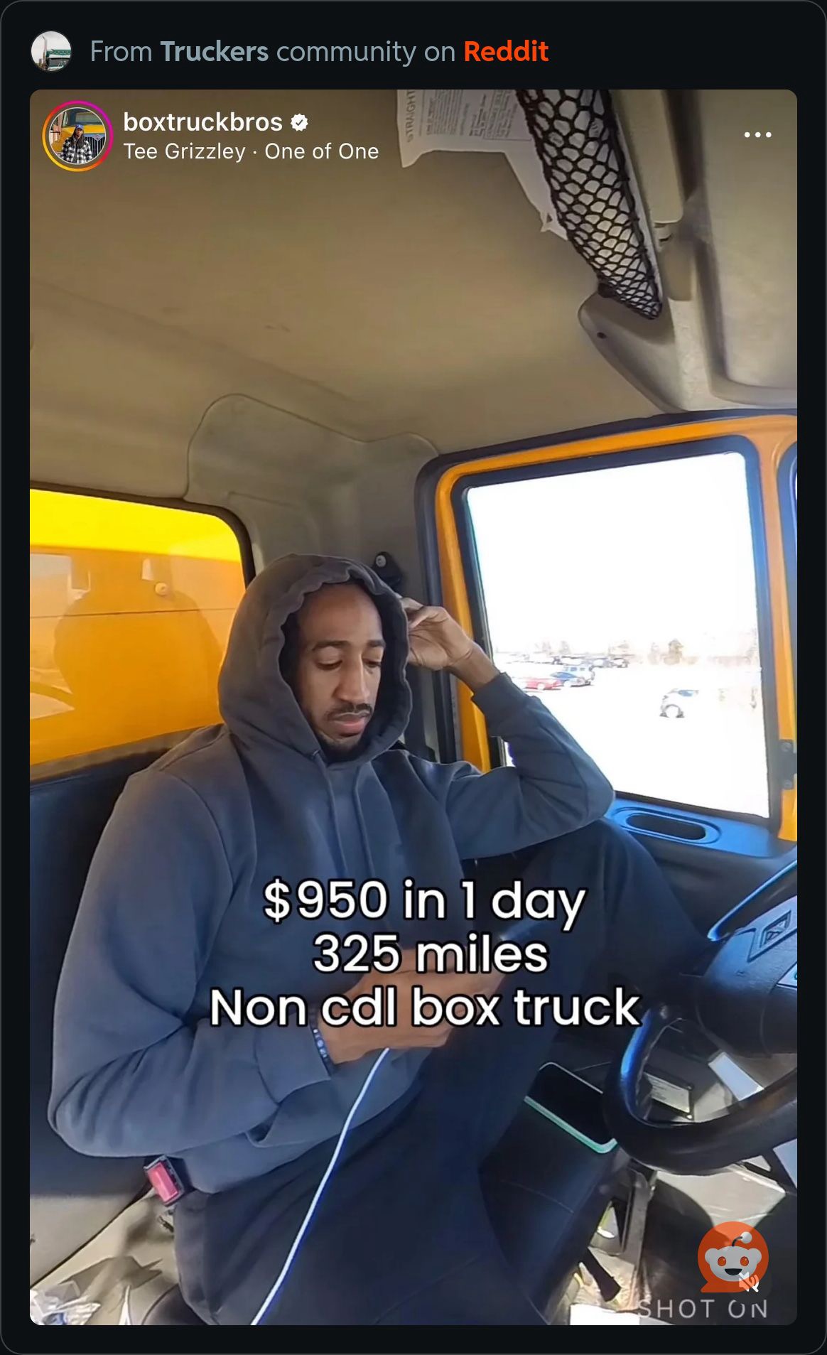 Trucker Relief US Facebook ad