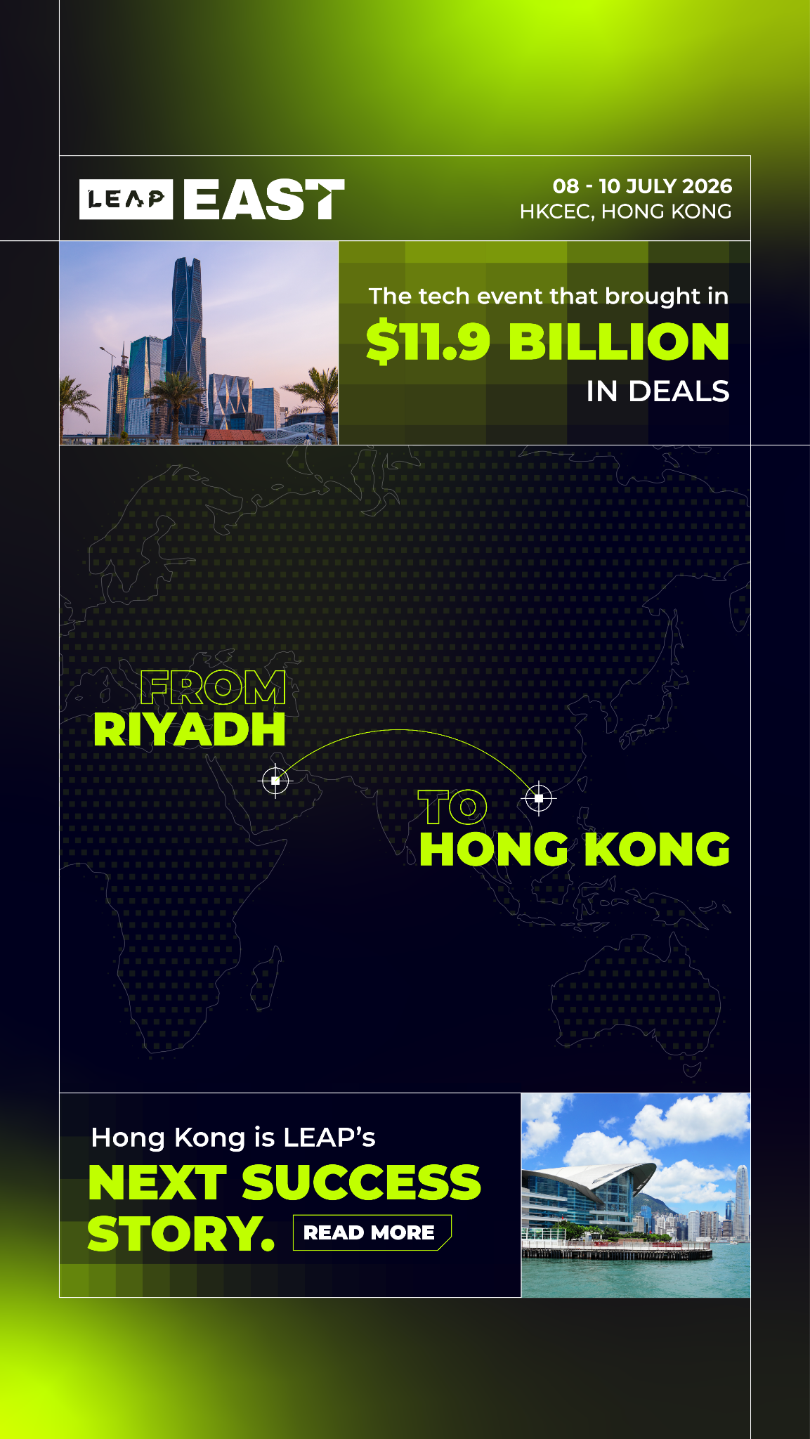 LEAP East Facebook ad from Jan 29, 2026