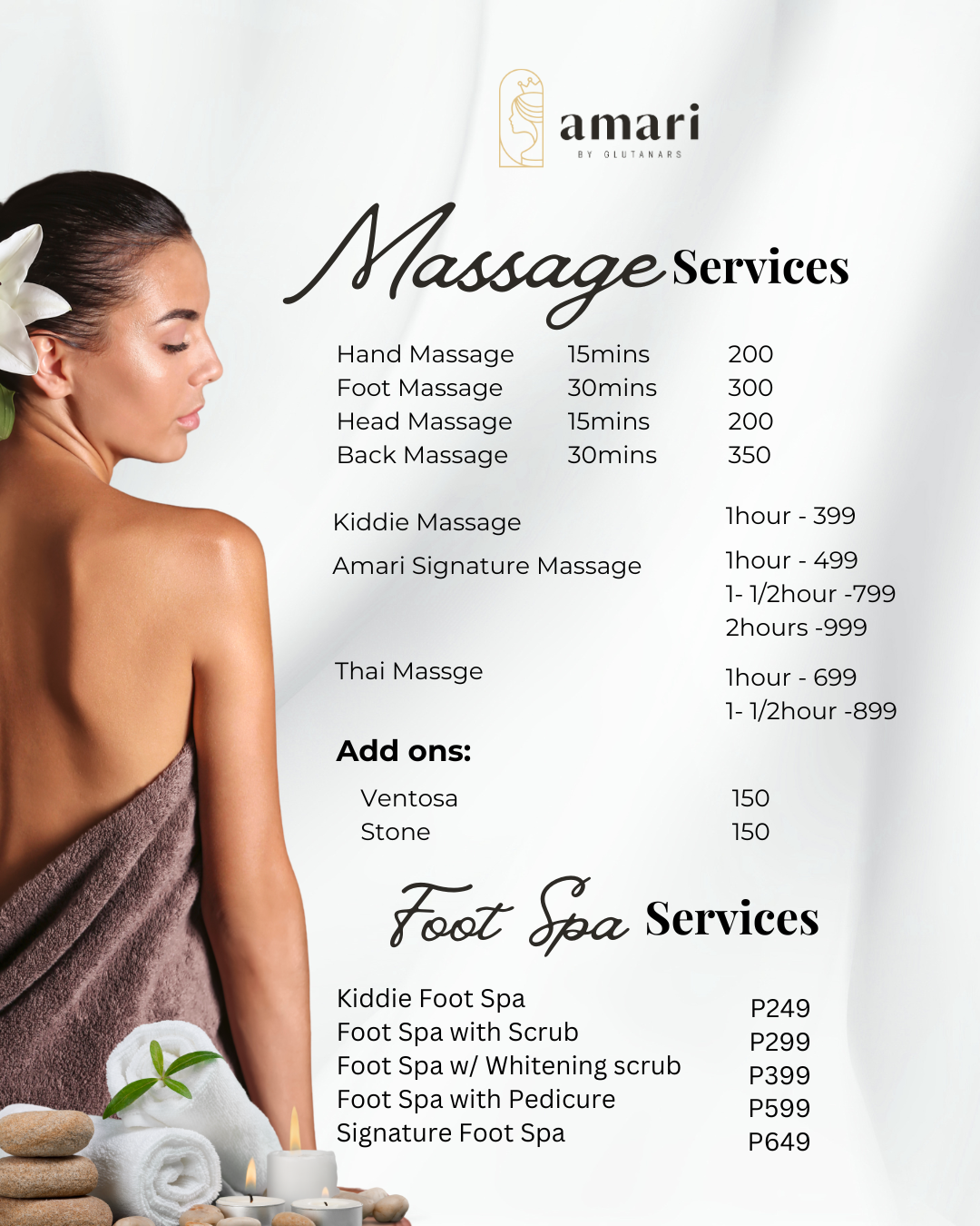 Amari Aesthetics by Glutanars - Ajoya Facebook ad: Deserve Mo ‘To.