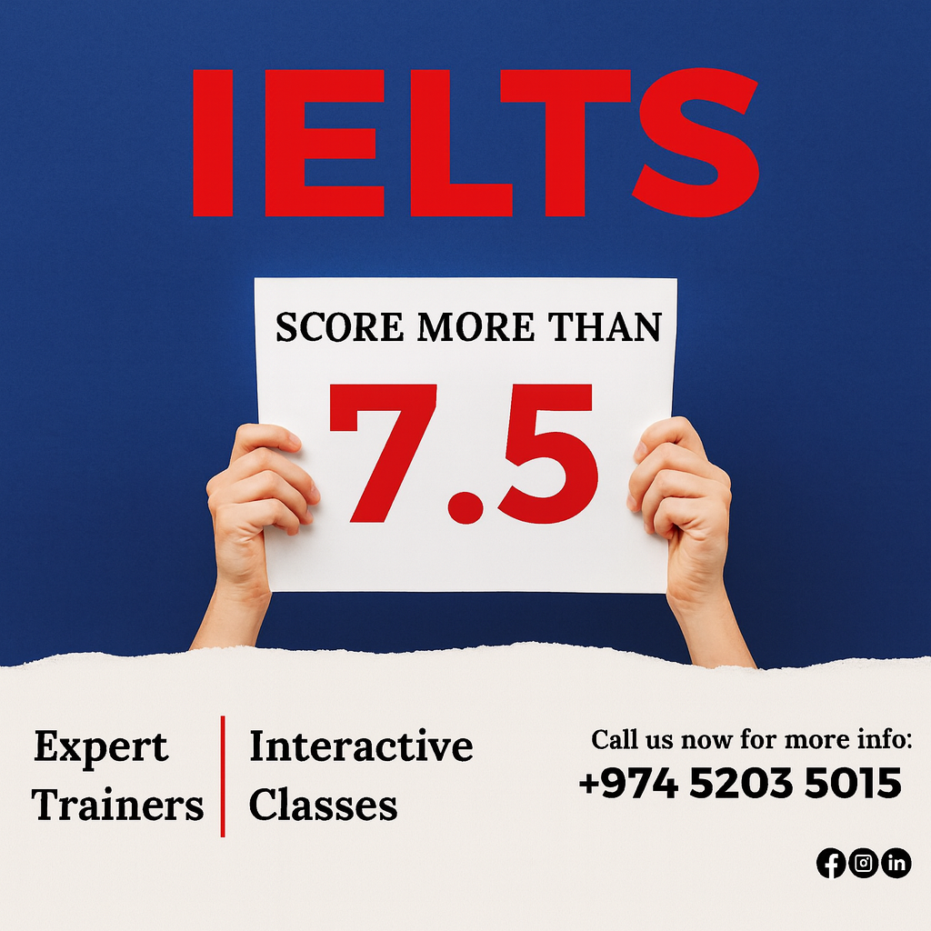 IELTS Coaching Facebook ad