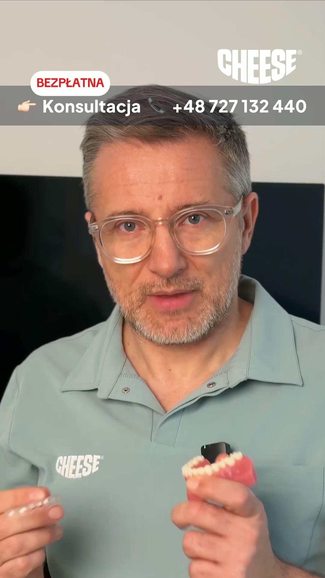 Cheese Ortodoncja Przyszłości Facebook ad: Darmowa konsultacja ortodontyczna