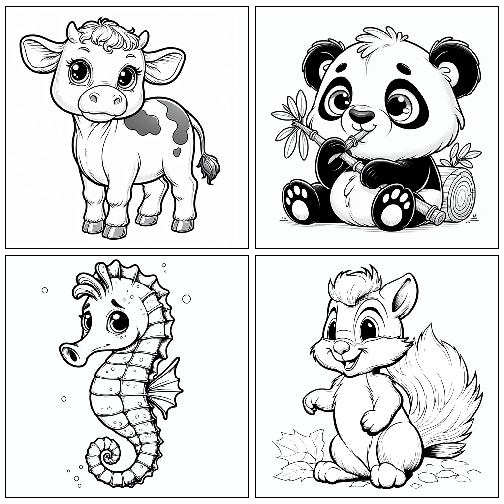 Coloring Book - Color by Number Facebook ad