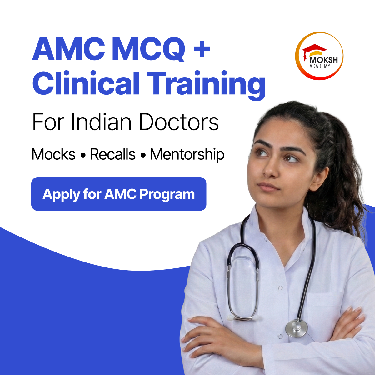 MOKSH Academy Facebook ad
