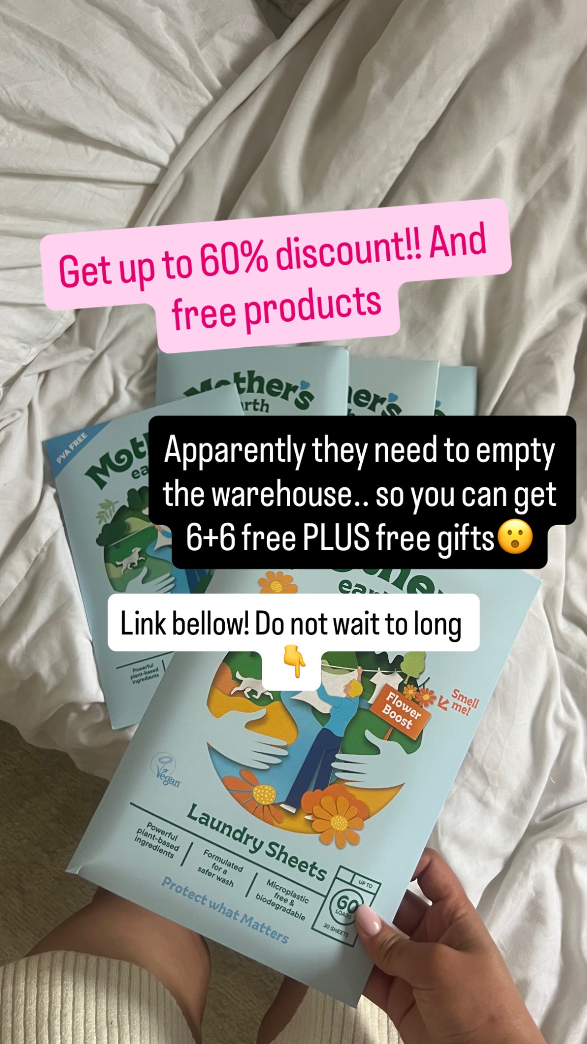 Mothers Earth Facebook ad