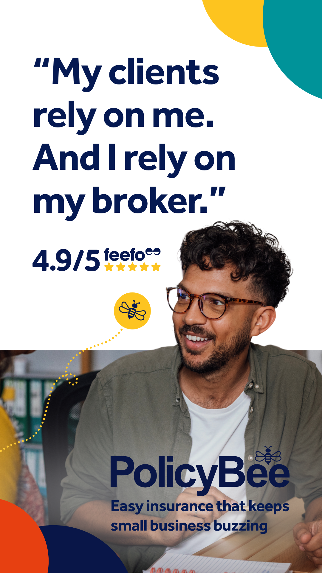 PolicyBee Facebook ad