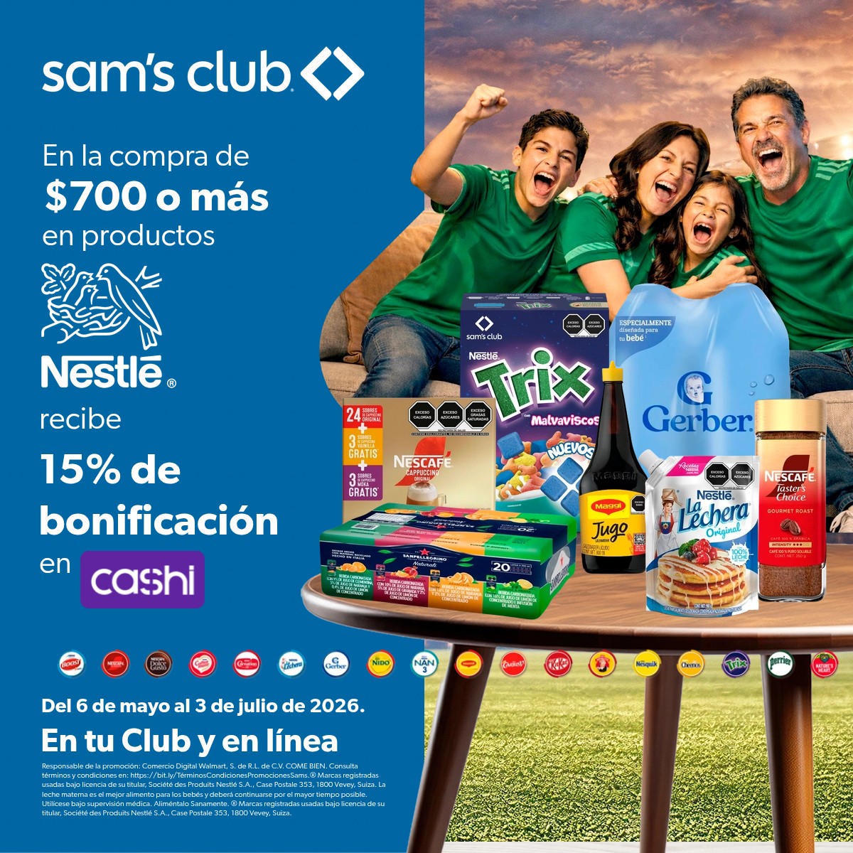 Sam's Club México Facebook ad