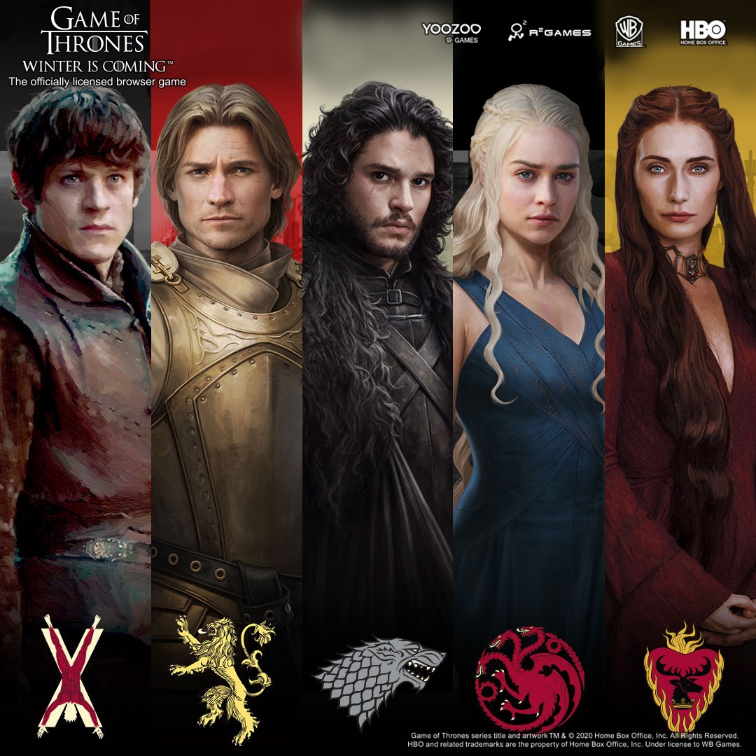 Game of Thrones at R2games.com Facebook ad