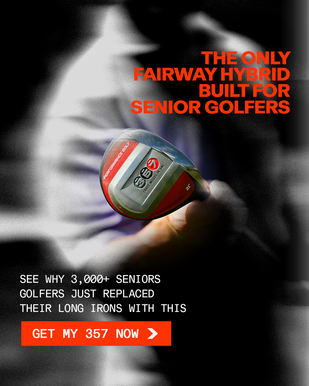 Performance Golf Facebook ad