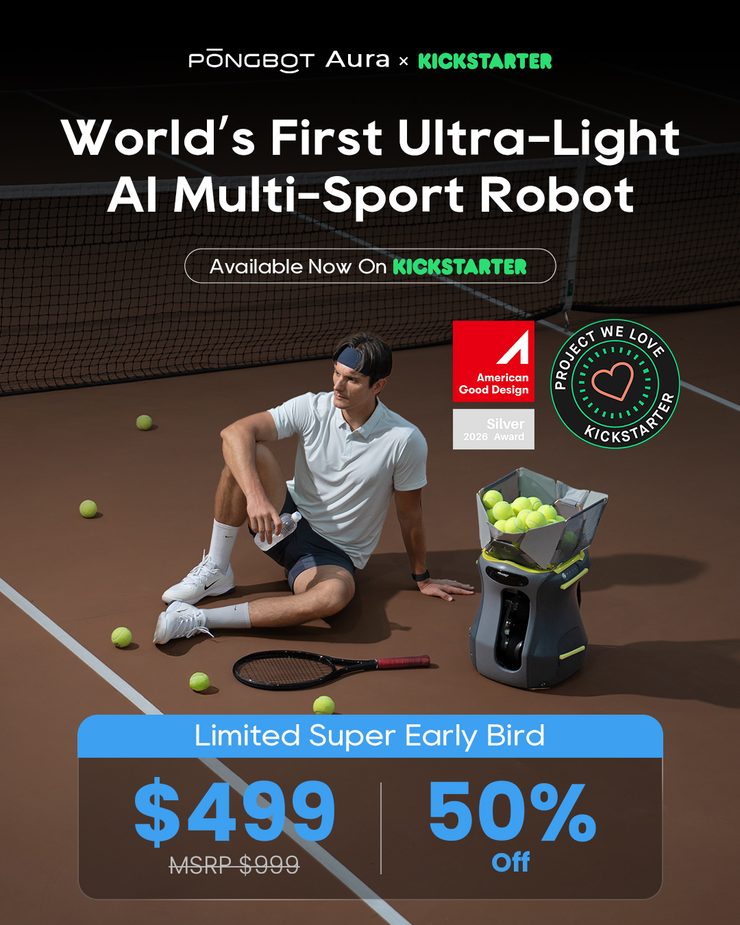 Pongbot Sports Facebook ad