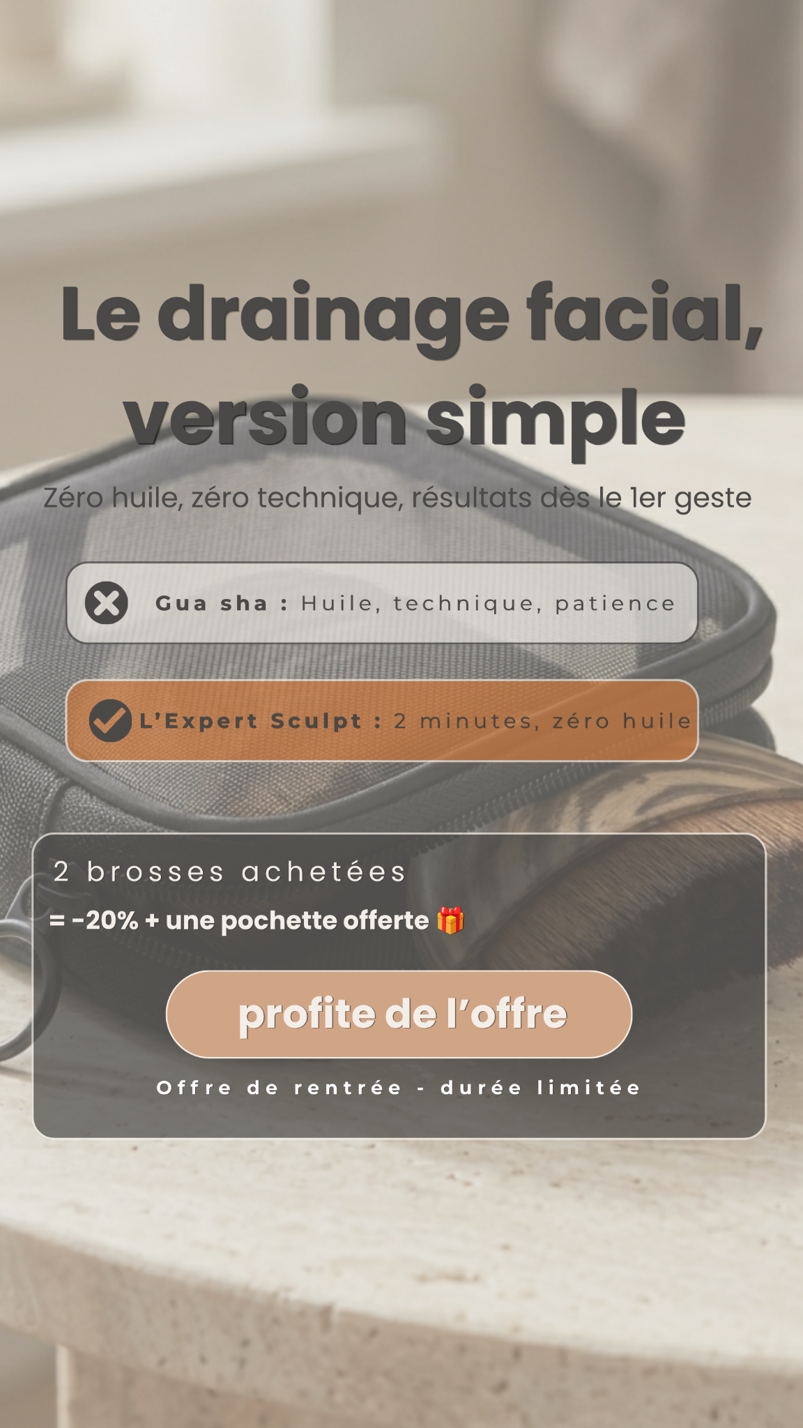 Alicia Brush Facebook ad: Ta routine mérite une mise à jour