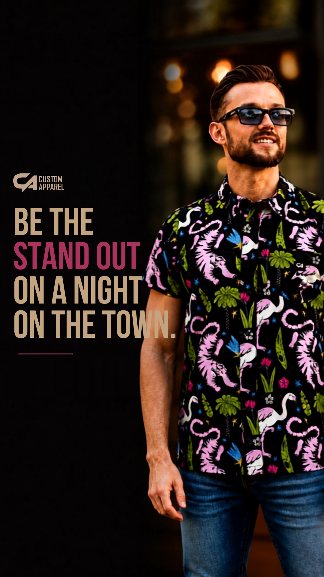 Custom Apparel Facebook ad
