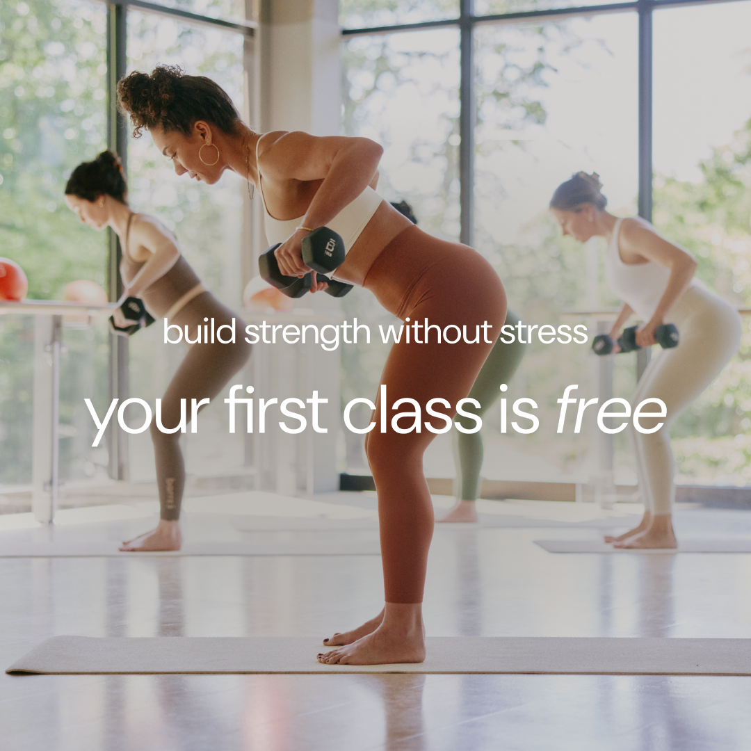 barre3 Facebook ad: Claim Your Free Class