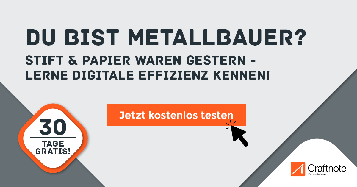 Craftnote - App für Handwerker Facebook ad