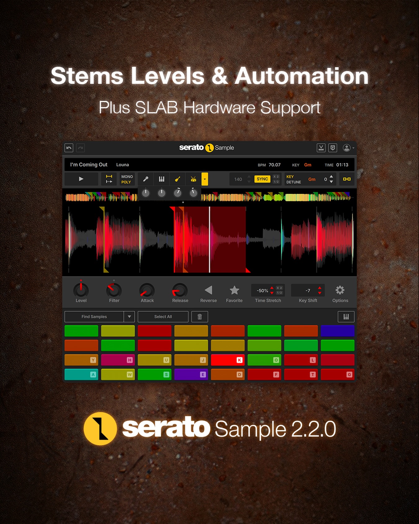 Serato Production Facebook ad: Serato Sample, Download