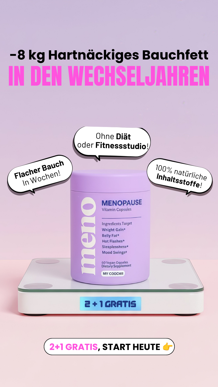 Menopause Weightloss Secrets Facebook ad