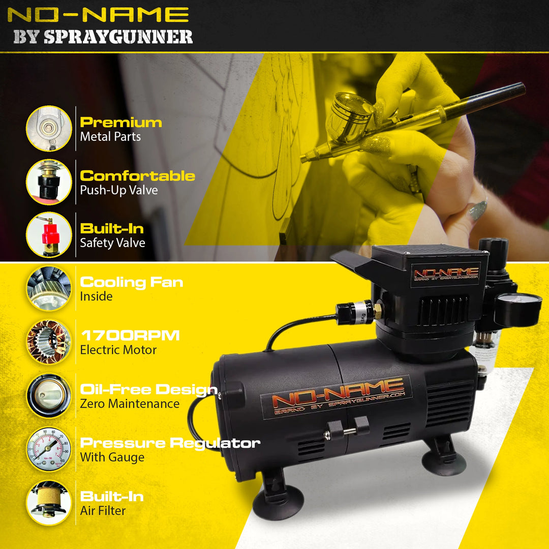 SprayGunner Facebook ad: Power Up Your Airbrush with the Cool Tooty…