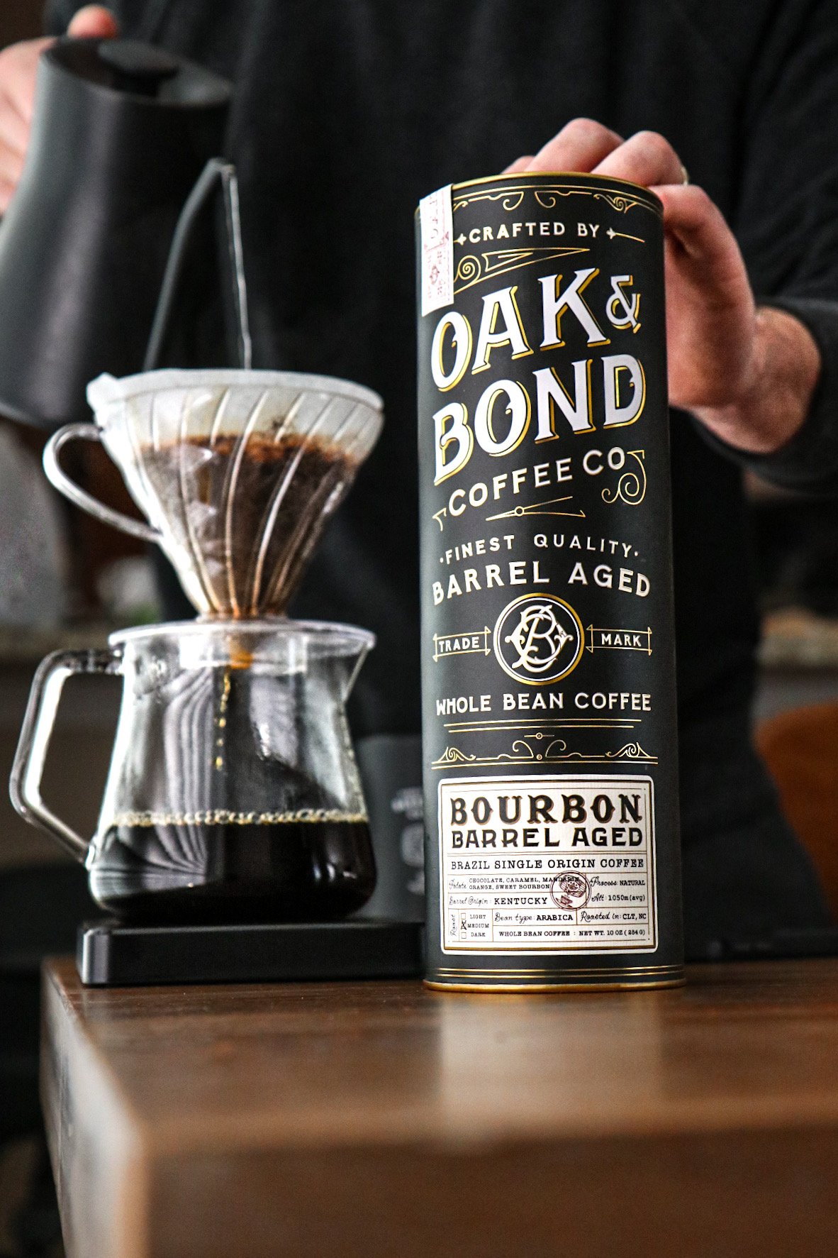 Oak & Bond Coffee Co. Facebook ad