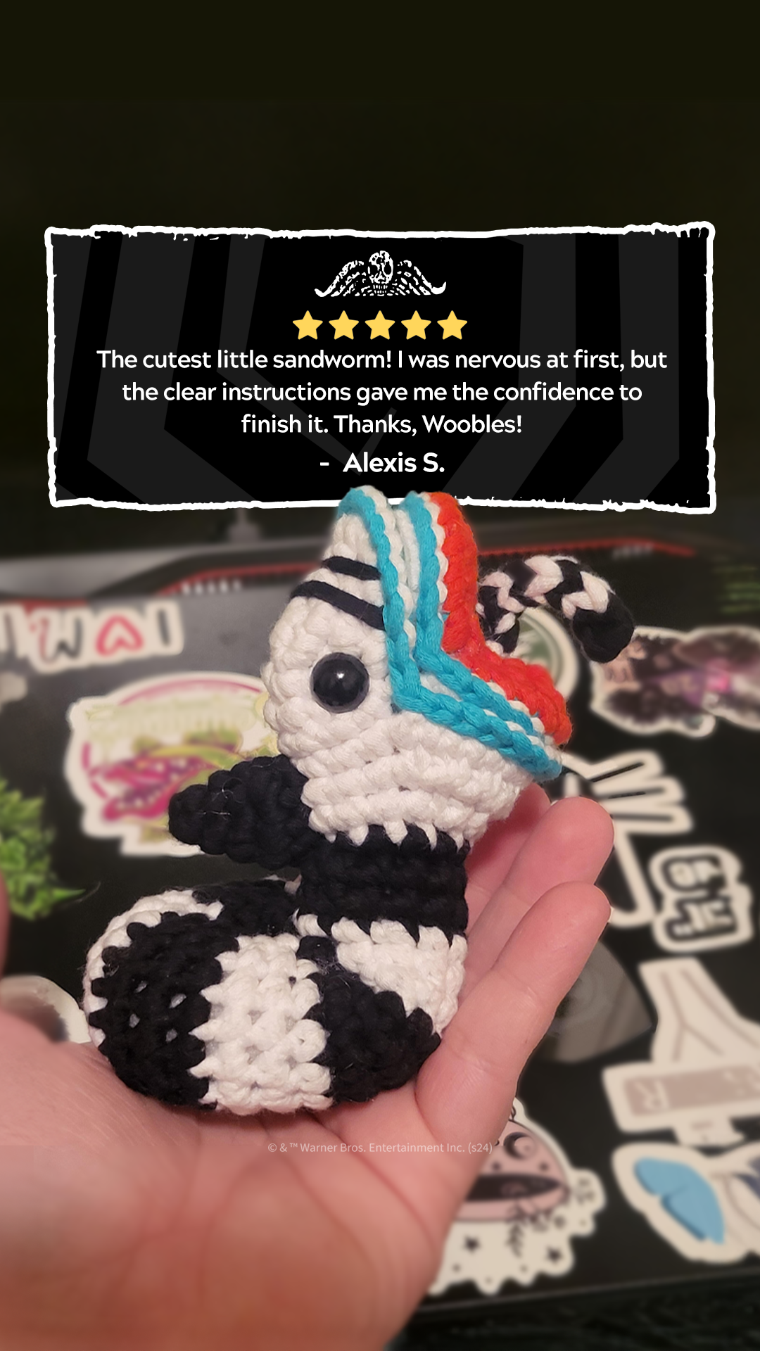 The Woobles Facebook ad