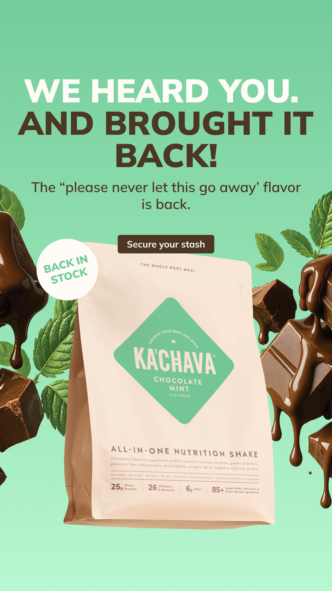 Ka'Chava Facebook ad