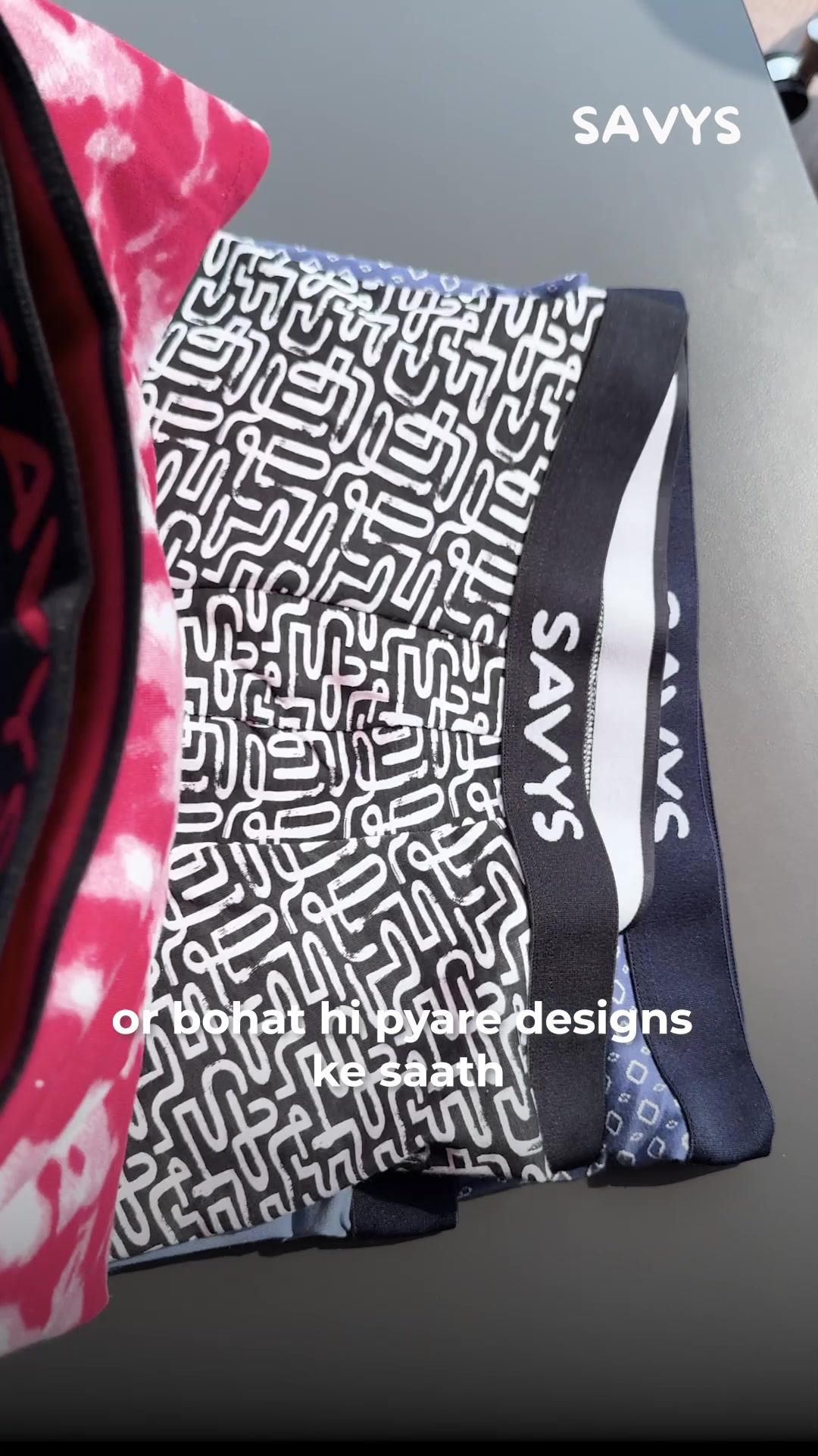 Savys Facebook ad: Men's Underwear, Starting from Rs. 599