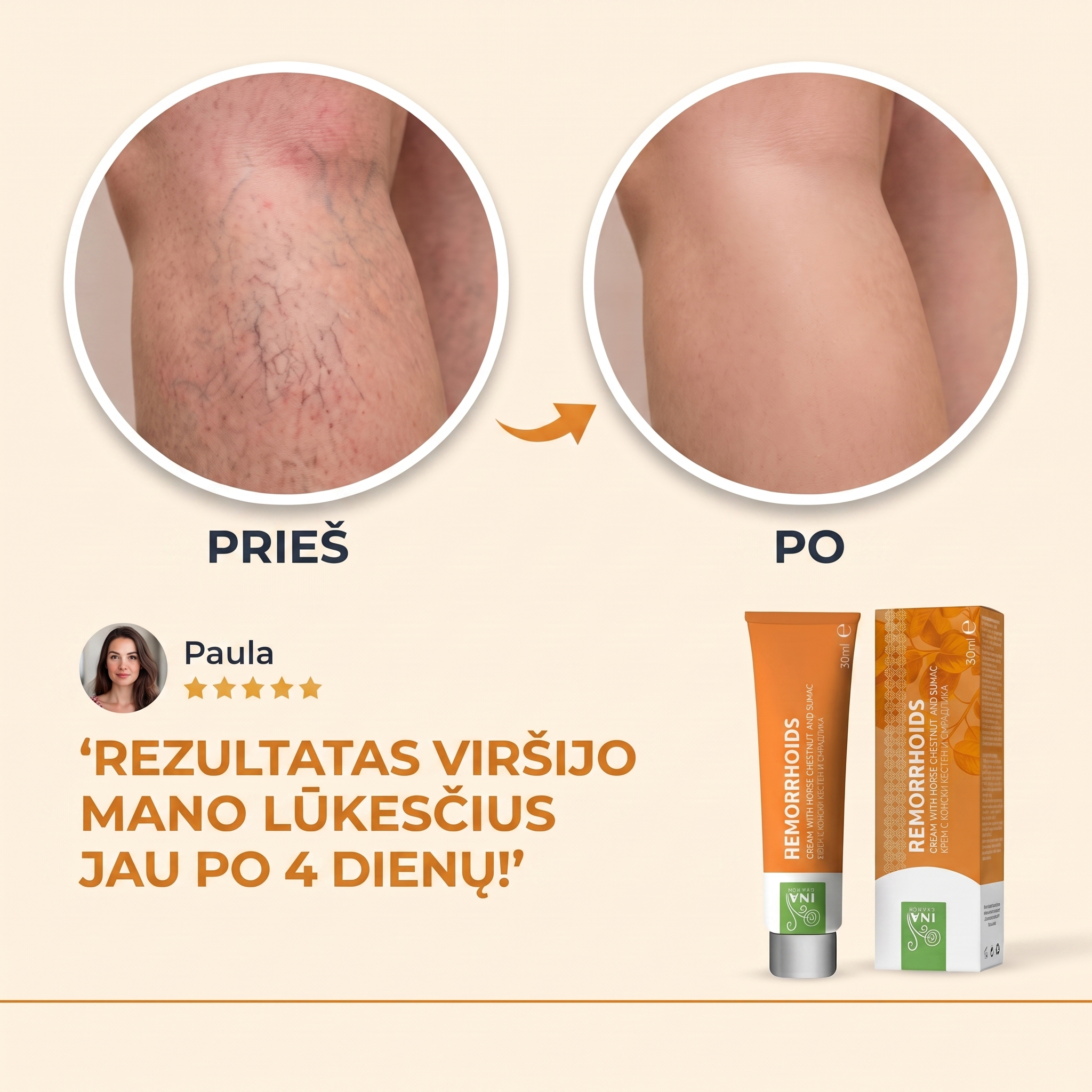 Organinė Kosmetika - InaEssentials.LT Facebook ad