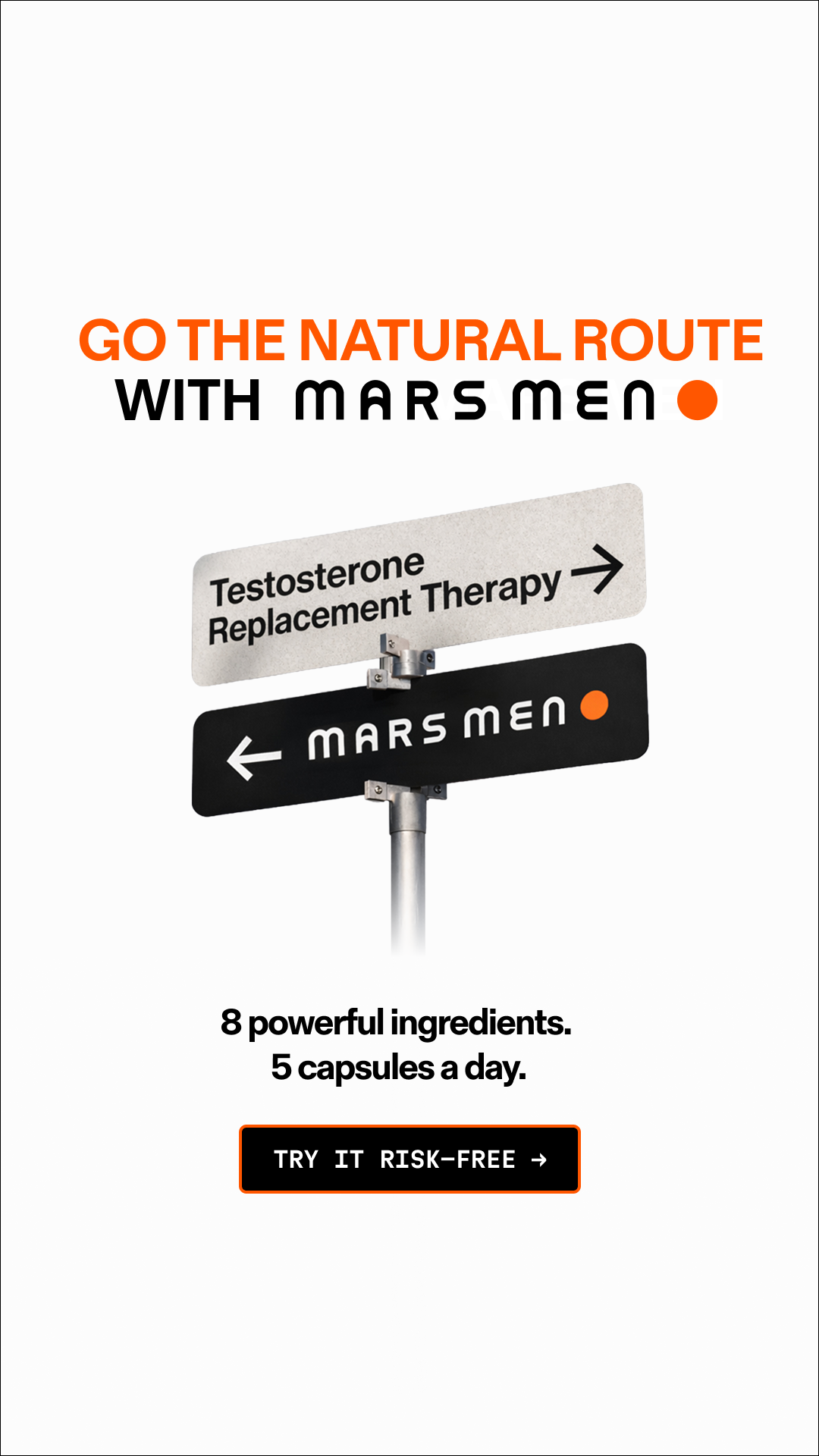 Mars Men Facebook ad
